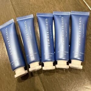 New Summer Fridays Blue Jet Lag Mask Mini (one tube)